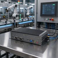 PC Industri GM-1200L Komputer Tanpa Kipas Tipe All-in-One Buatan Tiongkok Daratan