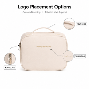 Estuche Organizador <span class=keywords><strong>de</strong></span> <span class=keywords><strong>Maquillaje</strong></span> <span class=keywords><strong>con</strong></span> Logotipo Personalizado, Bolsa <span class=keywords><strong>de</strong></span> Cosméticos <span class=keywords><strong>de</strong></span> Viaje 3 en 1 <span class=keywords><strong>con</strong></span> Tabla para Brochas Extraíble, Estuche para Brochas <span class=keywords><strong>de</strong></span> <span class=keywords><strong>Maquillaje</strong></span> para Mujer - Product Image 5