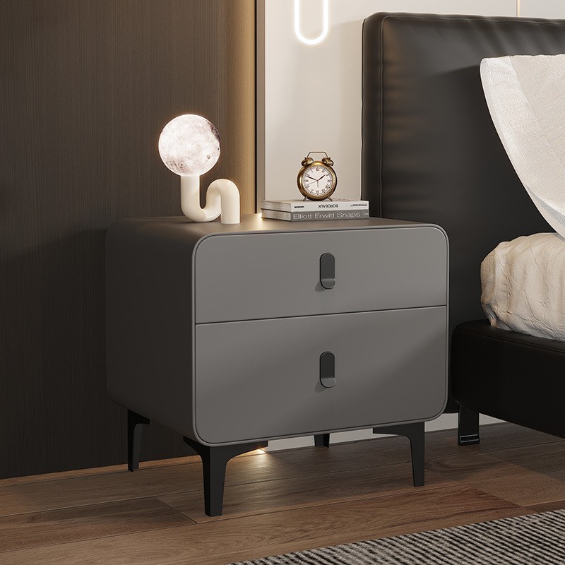 Dark gray [High-density frame solid wood drawers]