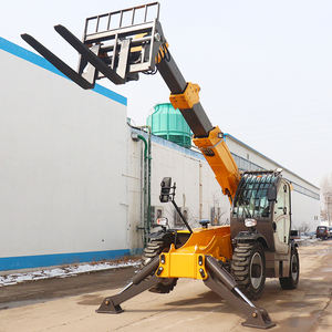 Harga Telehandler China Baru Diesel Kompak 6m Giant 3 Ton 4x4 Compact Rotasyon Telehandler Forklift Teleskopik - Product Image 6