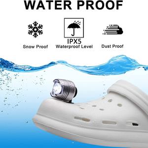 Lampe frontale étanche en alliage d'aluminium <span class=keywords><strong>Croc</strong></span> Factory avec trou de charge pour le camping – Offre spéciale usine - Product Image 3