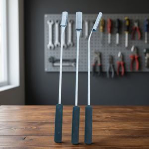 3 pièces Râpes dentaires équines droites en acier inoxydable pour le nettoyage des dents de cheval, instruments chirurgicaux réutilisables, outils vétérinaires - Product Image 4