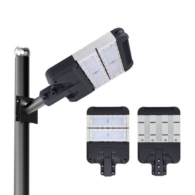 High Lumen 130lm/w 85-265v Ip66 100w Outdoor Modular Led Street Light