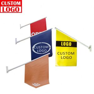 Durable Wind Resistant Non-Tearing Custom Image Sublimated Wall Flag for Outdoor Courtyard Indoor Background Wall Decor Piece - Product Image 1