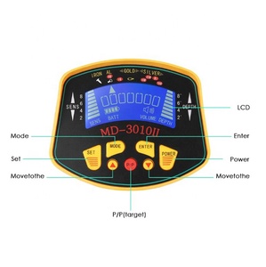 <span class=keywords><strong>MD3010II</strong></span> détecteur de métaux professionnel haute sensibilité détecteur de métaux souterrain chercheur d'or chasseur de trésors détecteur de métaux - Product Image 4