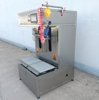Machine de remplissage et de bouchage semi-automatique pour bidons de 5 kg, 10 kg, 15 kg, 25 kg, seaux, fûts, barils et jerricans de peinture