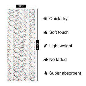 Vente en gros personnalisée <span class=keywords><strong>serviette</strong></span> <span class=keywords><strong>de</strong></span> plage imprimée par sublimation en molleton corail composé <span class=keywords><strong>grande</strong></span> <span class=keywords><strong>serviette</strong></span> <span class=keywords><strong>de</strong></span> <span class=keywords><strong>bain</strong></span> personnalisée - Product Image 3