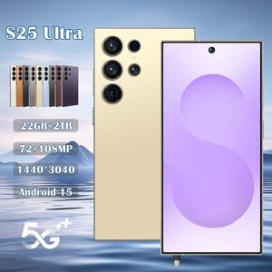 ใช้ Samsung A + S25ของแท้พิเศษ12g + <span class=keywords><strong>256</strong></span> <span class=keywords><strong>GB</strong></span> 512GB <span class=keywords><strong>256</strong></span> <span class=keywords><strong>GB</strong></span> เรือธง5G CDMA สมาร์ทโฟนแอนดรอยด์15 - Product Image 3