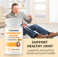 Complément Alimentaire pour la Densité Osseuse Ausreson ODM Glucosamine Chondroïtine MSM Capsule Soutien Articulaire Vegan Capsules de Sulfate de Chondroïtine