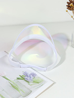 Casquette de sport en PVC transparent anti-UV pour femmes et enfants, idéale pour l'été et les voyages, personnalisable avec logo OEM
