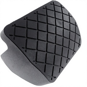 Tapis de sol en caoutchouc antidérapant pour voiture Volkswagen, pédale de frein et d'embrayage, 1K0723173B, motif géométrique, pièce unique - Product Image 3