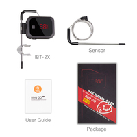 Termometer BBQ Digital Nirkabel Inkbird untuk Memasak Daging IBT-2X