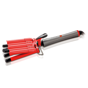 Rizador de Pelo RAF Anti-Quemaduras de 5 Barriles Iónico Ondulador Profundo Ancho con Calentamiento Rápido PTC Bobinador de Pelo Automático - Product Image 1