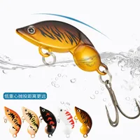 LUSHAZER Cuillère en métal pour crevettes Kit VIB de leurres de pêche 40mm 9g Ensemble d'appâts de pêche artificiels durs pour truite bar brochet crappie saumon
