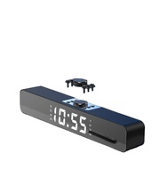 Barre de son Bluetooth personnalisée OEM pour PC, TV, home cinéma, avec subwoofer sans fil et connexion filaire auxiliaire