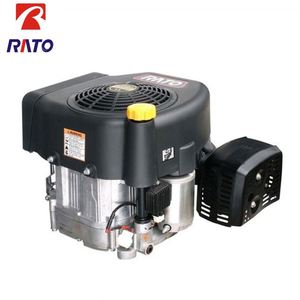 Moteur à essence monocylindre 4 temps refroidi par air RATO RV340 avec démarrage au kick pour tondeuse à gazon 11 CV à arbre vertical - Product Image 4