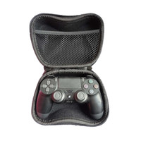 Étui de protection rigide pour manette de jeu avec fermeture à glissière pour manettes PS5/PS4 Sac de voyage portable en matériau EVA