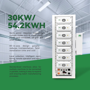 Système de stockage d'énergie à batterie lithium-ion haute tension Huijue 50 kW 100 kWh, système hors réseau/sur réseau, refroidissement par air, rack solaire - Product Image 5
