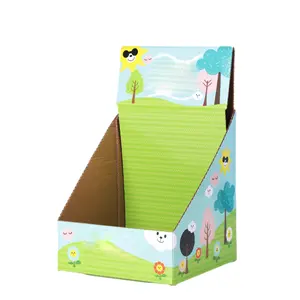 定制环保纸板折叠巧克力包装纸板柜台零食糖果巧克力展示盒