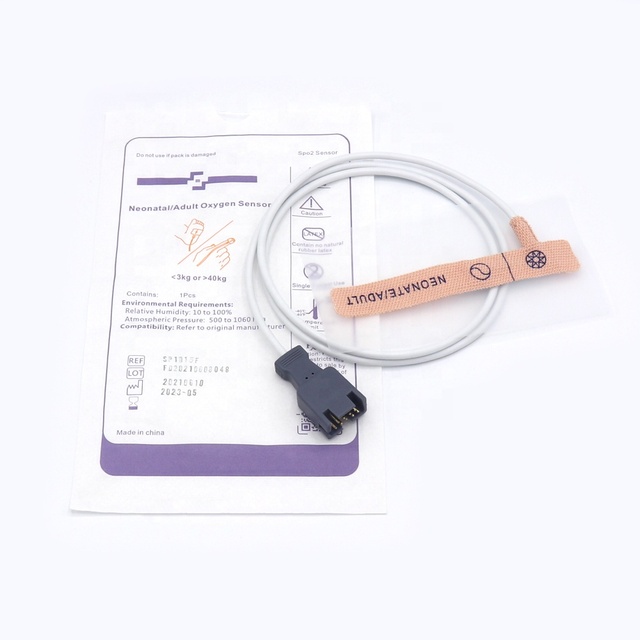 Masim 1862 Compatible Neonate/ Adult Disposable Spo2 sensor 9pin disposable oxygen sensor Adhesive Tape sensor