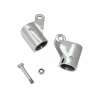 316 acier inoxydable accouplement pivotant bateau accessoire Marine Bimini raccord de tuyau Joint nouvel état
