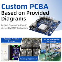 Servicio Integral de Fabricación de PCB de Control Industrial Personalizado, Ensamblaje de PCBA, Lista de Materiales, Requiere Archivos Gerber