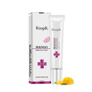 RtopR-Crema para el tratamiento del acné con Mango, crema para eliminar cicatrices y acné