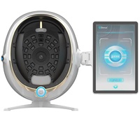 Mesin Analisa Kulit AI 36 Juta Piksel HD, Cermin Ajaib 3D, Pemindai Wajah, Peralatan Diagnostik Kulit Wajah dengan iPad