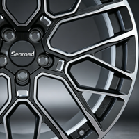 Jantes forgées monobloc SRD Custom 18 19 20 21 22 24 pouces 5x108 5x114.3/5x120/5x130 en alliage d'aluminium pour Nissan Patrol Y62