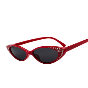 Jamie 1808 Women's Cat Eye Sunglasses UV400 PC Frame Light Weight Oval Design - Product Image 5