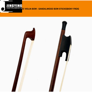 Accesorios para Violín Jingying Music 2025, Arco de Madera de Sándalo de Alta Gama Estilo <span class=keywords><strong>Barroco</strong></span> para Violín/Viola/Violonchelo, Venta al Por Mayor - Product Image 4