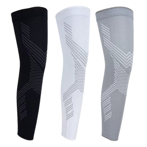 Almohadillas de soporte <span class=keywords><strong>para</strong></span> la articulación de la rodilla <span class=keywords><strong>para</strong></span> deportes de compresión, mangas <span class=keywords><strong>para</strong></span> correr completo, pierna larga, Rodillera, Protector envolvente, coderas cálidas - Product Image 2