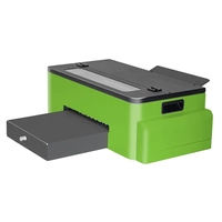AIDARY Kit de démarrage de bureau Imprimante DTF à encre blanche de taille A4 Imprimante DTF L805