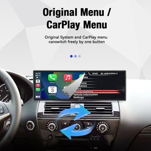ZWNAV 2560*720p 14.9 นิ้ว รองรับ Apple Carplay สำหรับ BMW ซีรีส์ <span class=keywords><strong>6</strong></span> E63 E64 ปี 2004-2009 ระบบปฏิบัติการ LINUX เครื่องเล่นมัลติมีเดียในรถยนต์ เครื่องเสียงติดรถยนต์ ระบบนำทาง GPS - Product Image 3