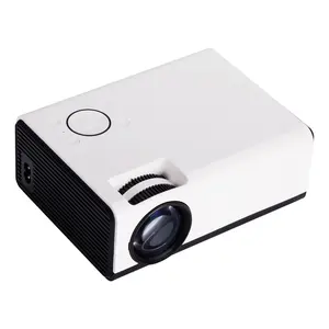 2023 T01 Versão Básica 1080p 100 ANSI lumens Projetor Portátil 4k Mini Projetor Digital LCD para home theater