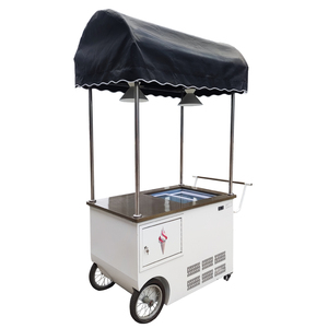 ออกแบบรถเข็นขายขนมขบเคี้ยวไฟฟ้าสำหรับขาย รถเข็นไอศกรีมอิตาเลียน - Product Image 4