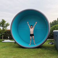 Piscine gonflable géante sur mesure 2026 en PVC pliable pour divertissement aquatique extérieur dans la cour