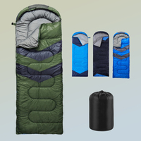 Sac de couchage léger, imperméable, chaud, pour l'hiver et l'été, essentiel pour le camping, la randonnée, le trekking, pour adultes, équipement de randonnée en plein air
