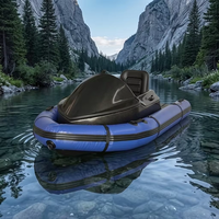 Mini-karts aquatiques haute vitesse, bateaux jet-ski électriques personnalisés en ABS, 60 km/h, 1 place, produit phare de l'usine chinoise pour le divertissement