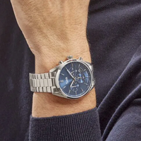 Turck Jam Tangan Pria Sport Bisnis Mewah Kuarsa Asli Kualitas Tinggi Baru Jam Tangan Chronograph Modis Baja Tahan Karat 22Mm 100M