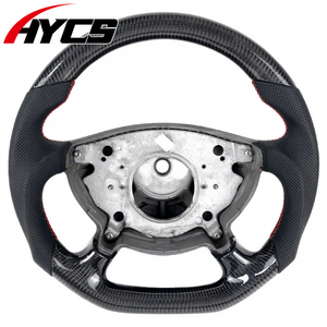 Accesorios Interiores de Coche <span class=keywords><strong>Volante</strong></span> de Fibra de Carbono para <span class=keywords><strong>Mercedes</strong></span> Benz E55 E W211 AMG - Product Image 1