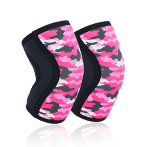Genouillères de compression 7 mm personnalisables avec logo pour haltérophilie, powerlifting, squats et gym – Vente en gros 2026 - Product Image 6