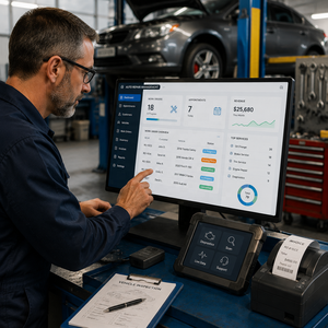<strong>Auto</strong> Repair Management System Development Vehicle Workshop Workflow <strong>and</strong> Service Management Platform - Product Image 1