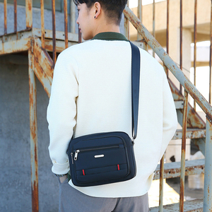 Sac messager <span class=keywords><strong>rectangulaire</strong></span> en polyester, dernier design, imperméable, pour voyages en plein air, sac bandoulière tendance pour hommes - Product Image 6