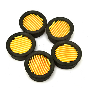 Élément de filtre à air Plowing 30 mm en caoutchouc naturel jaune pour compresseur à fonctionnement silencieux - Product Image 4