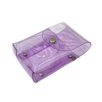 Porte-cartes en plastique personnalisé avec logo, étui souple en PVC étanche, pochette transparente pour badges, porte-carte d'identité – Fournisseur d'usine