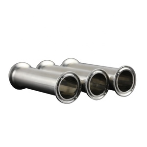ข้อต่อท่อสแตนเลสแบบมีปลอกหุ้มและข้อต่อแบบไตรแคลมป์ - Product Image 2
