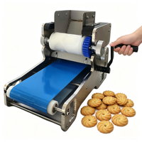 Petite machine manuelle commerciale multifonctionnelle pour la formation de gâteaux croustillants et la fabrication de biscuits en forme de dessins animés