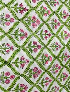 Soft Hand Block Printed Cotton Quilted <b>Jacket</b> Traditional Handmade Outerwear Ideal For Casual Street Style Or Ethnic Fashion - Product Image 6