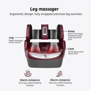 Massageador de Pés Infravermelho de Tecido Profundo Totalmente Envolvente para Pernas com Compressão de Ar e Recursos para Emagrecimento de Pernas para Esteticistas - Product Image 2
